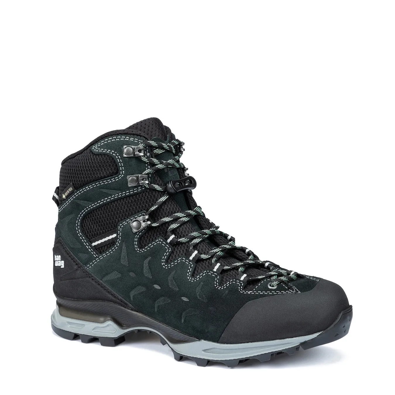 Hanwag Womens Makra Trek Lady GTX Petrol / Mint Hanwag Shoes