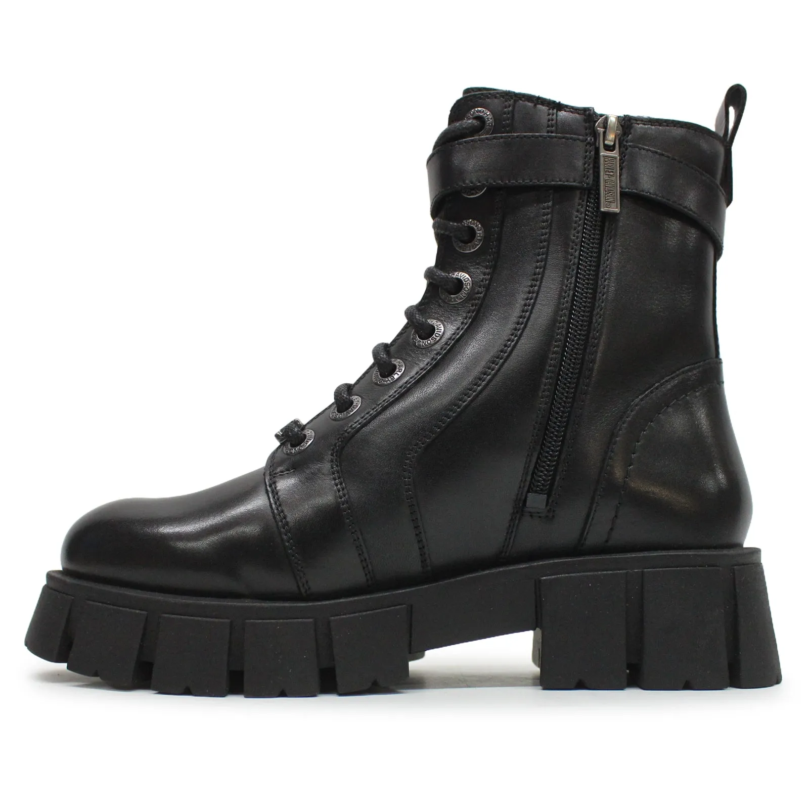 Harley Davidson UPLIFT BKLE Full Grain Leather Women's Ankle Boots