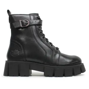 Harley Davidson UPLIFT BKLE Full Grain Leather Women's Ankle Boots