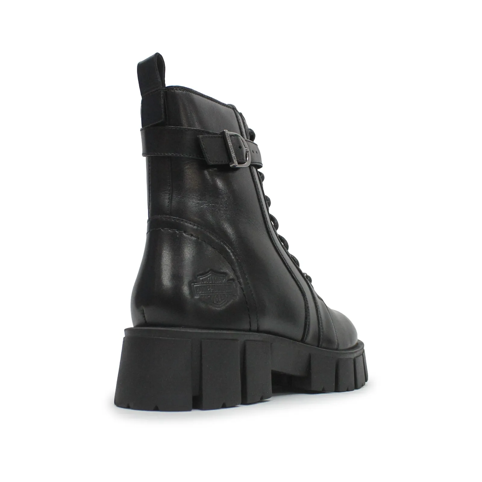 Harley Davidson UPLIFT BKLE Full Grain Leather Women's Ankle Boots