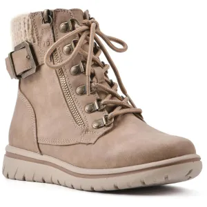 Hearty Womens Ankle Outdoors Combat & Lace-up Boots