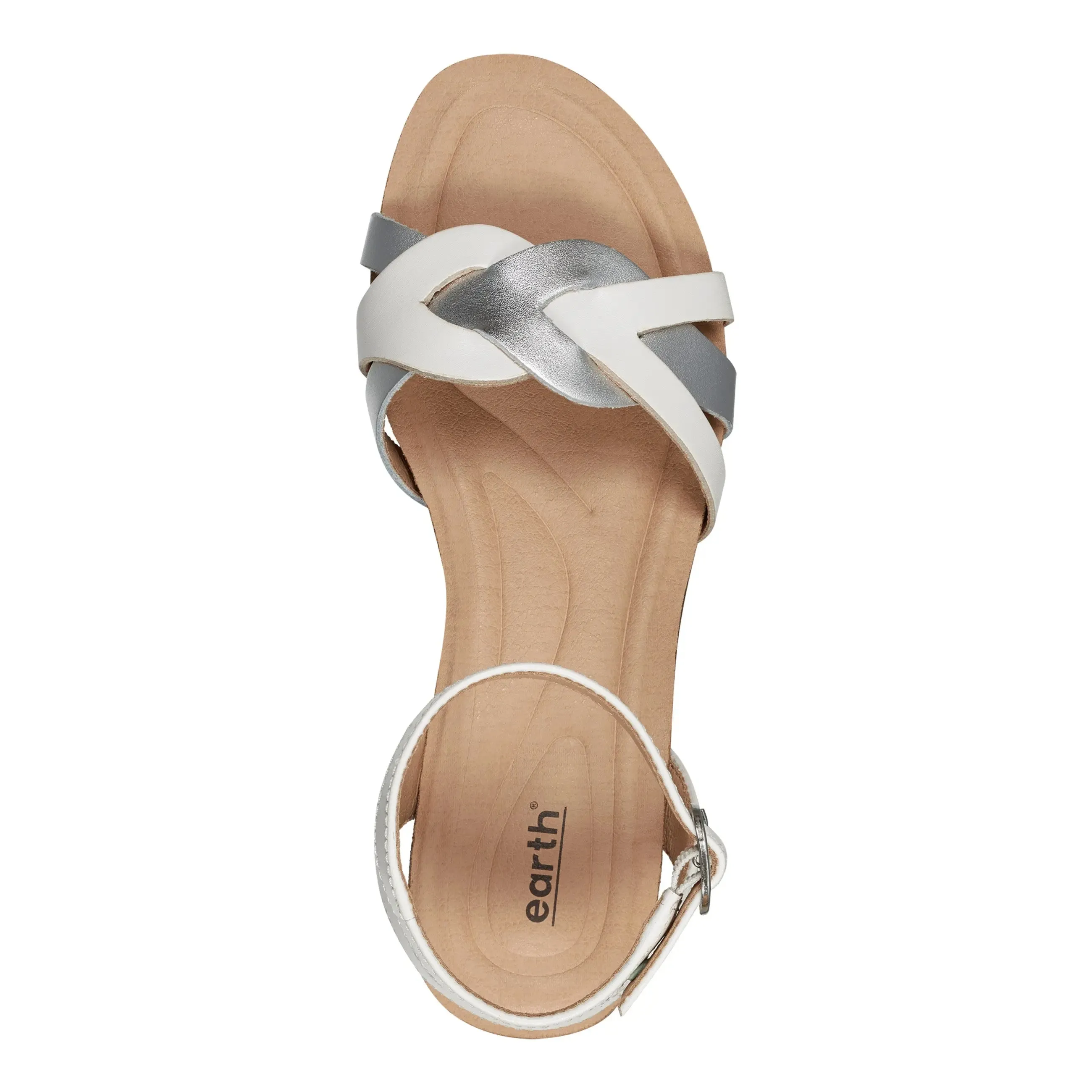 Herly Woven Strappy Stacked Heel Dress Sandals