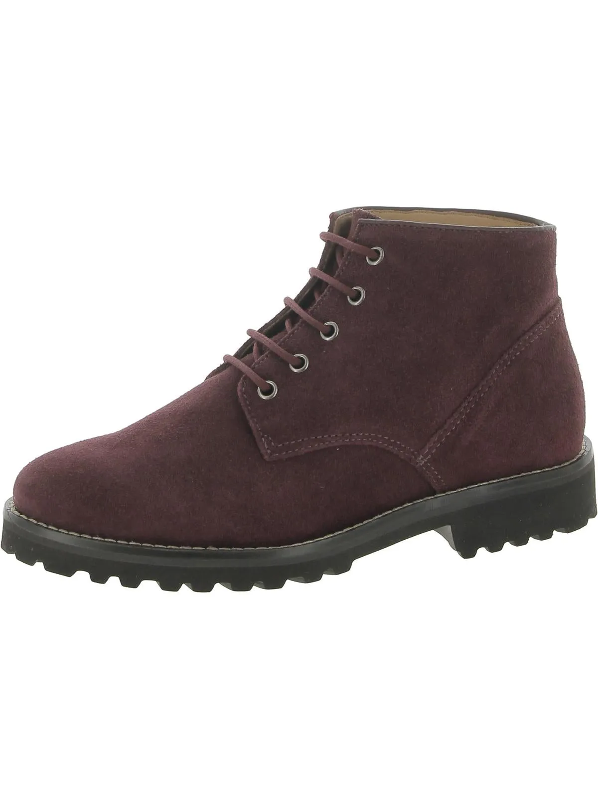 Highland Park Womens Suede Anke Chukka Boots