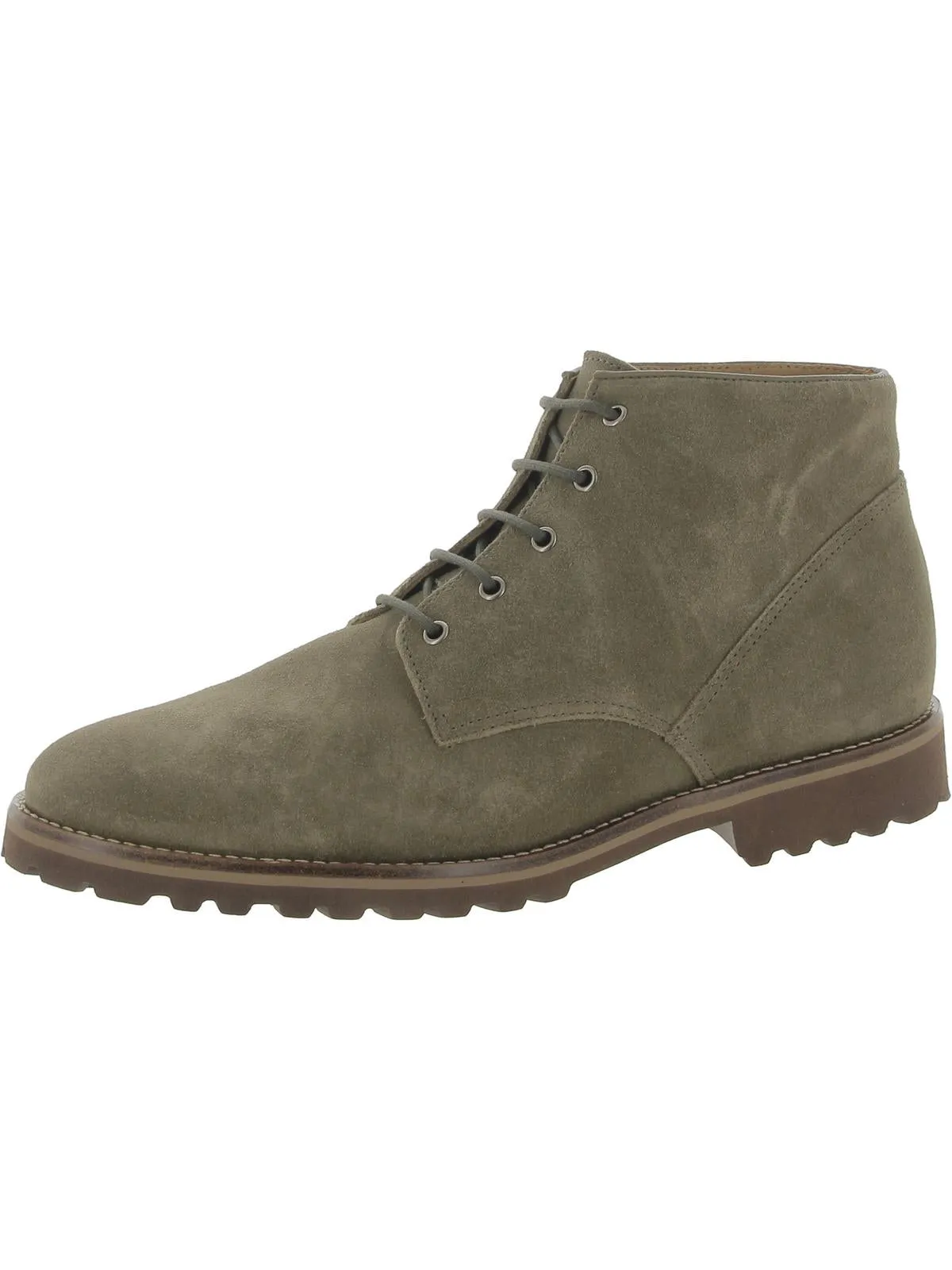 Highland Park Womens Suede Anke Chukka Boots