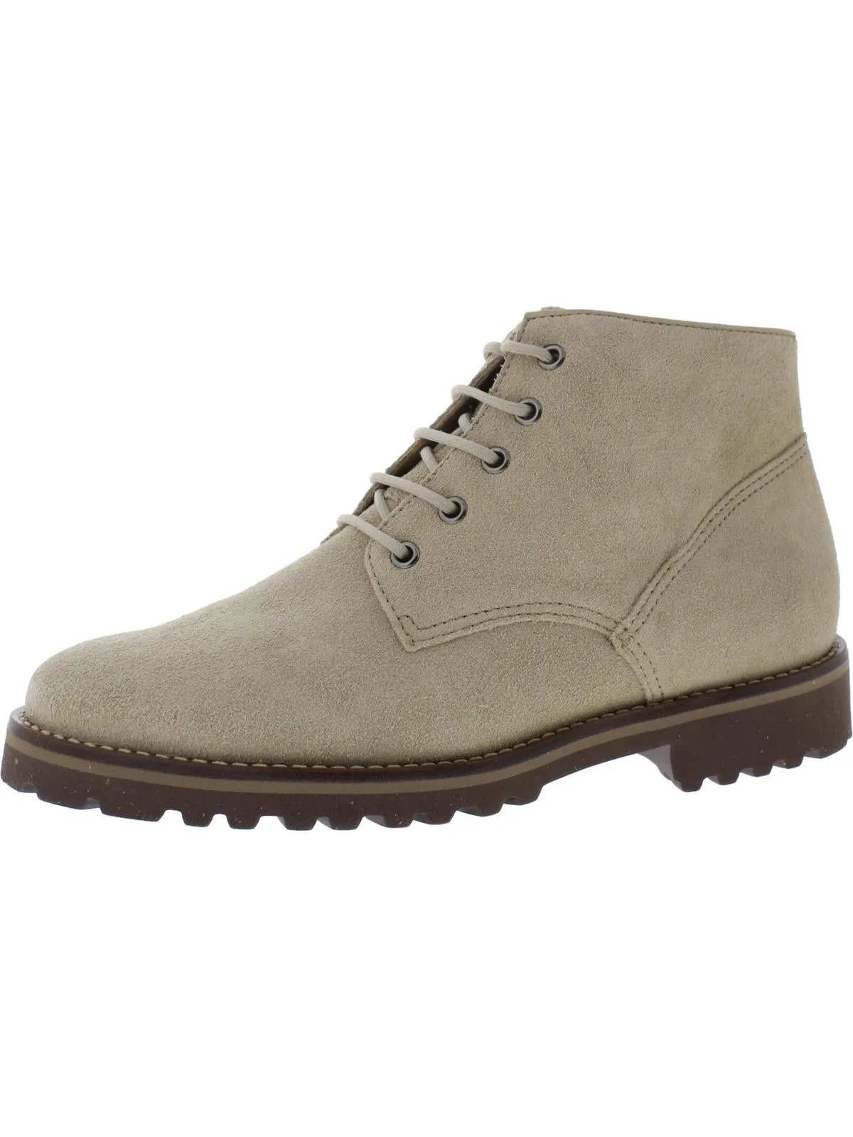 Highland Park Womens Suede Anke Chukka Boots