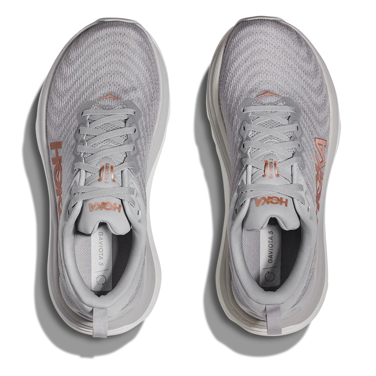 Hoka Gaviota 5 - Harbor Mist - Rose Gold