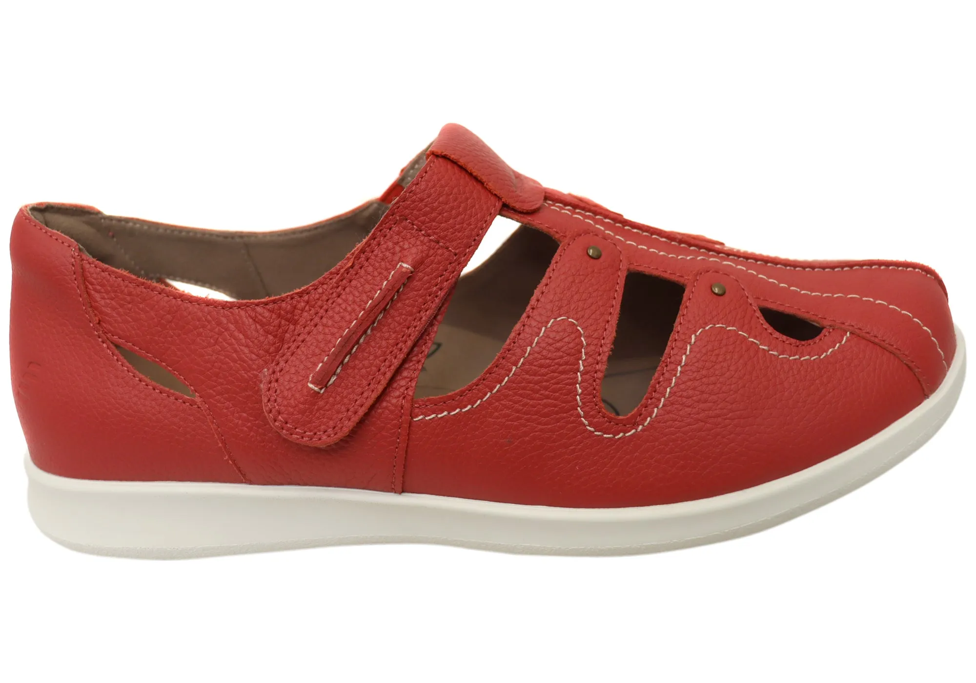 Homyped Jamima Womens Supportive Comfortable Leather Shoes Homyped Shoes