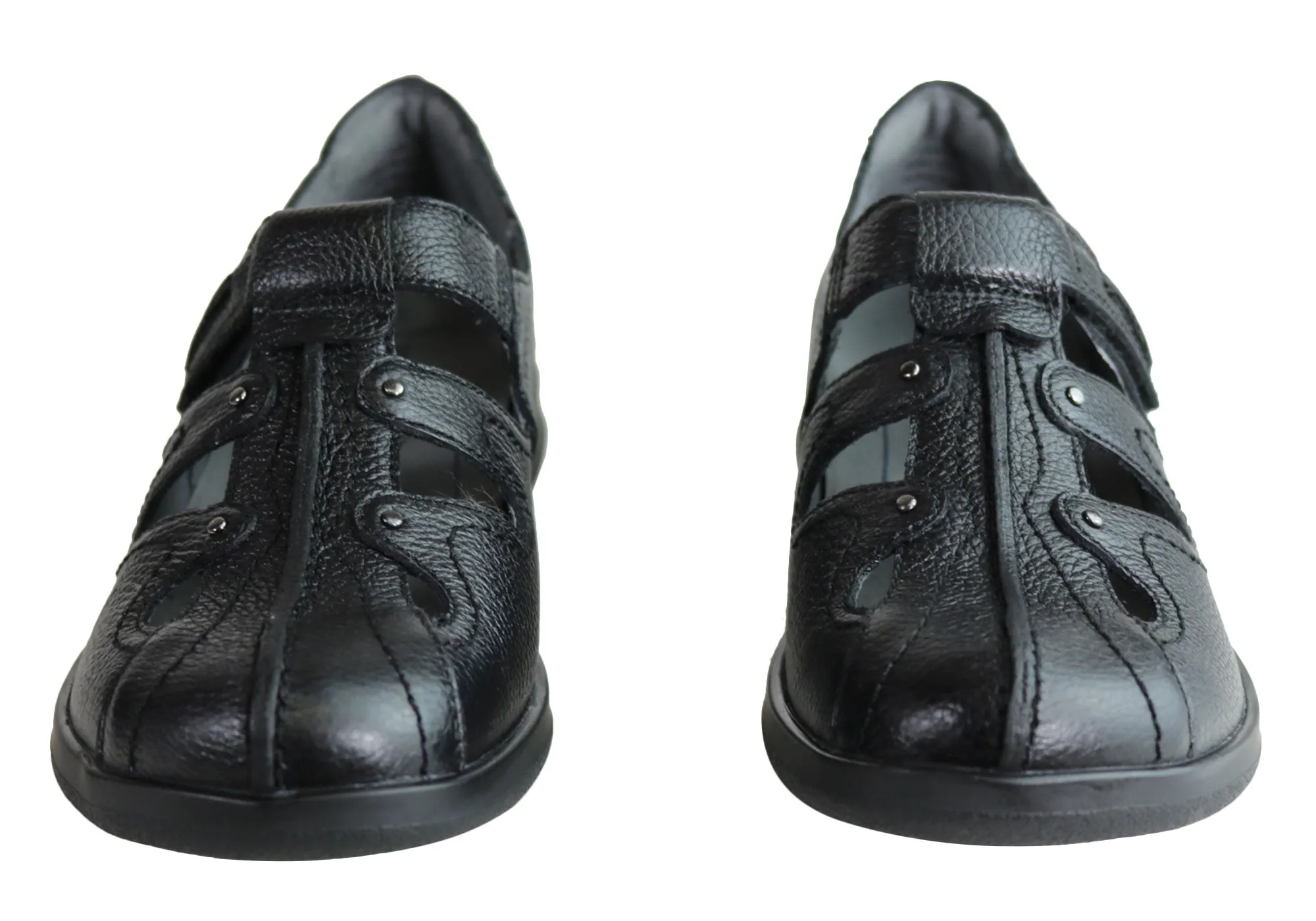 Homyped Jamima Womens Supportive Comfortable Leather Shoes Homyped Shoes