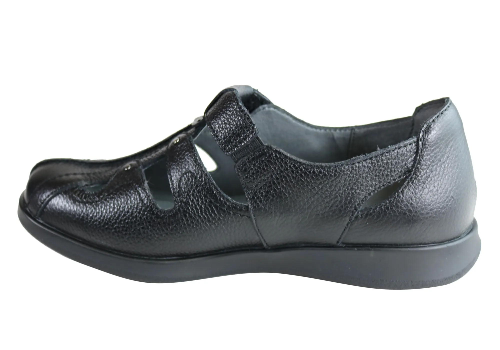 Homyped Jamima Womens Supportive Comfortable Leather Shoes Homyped Shoes