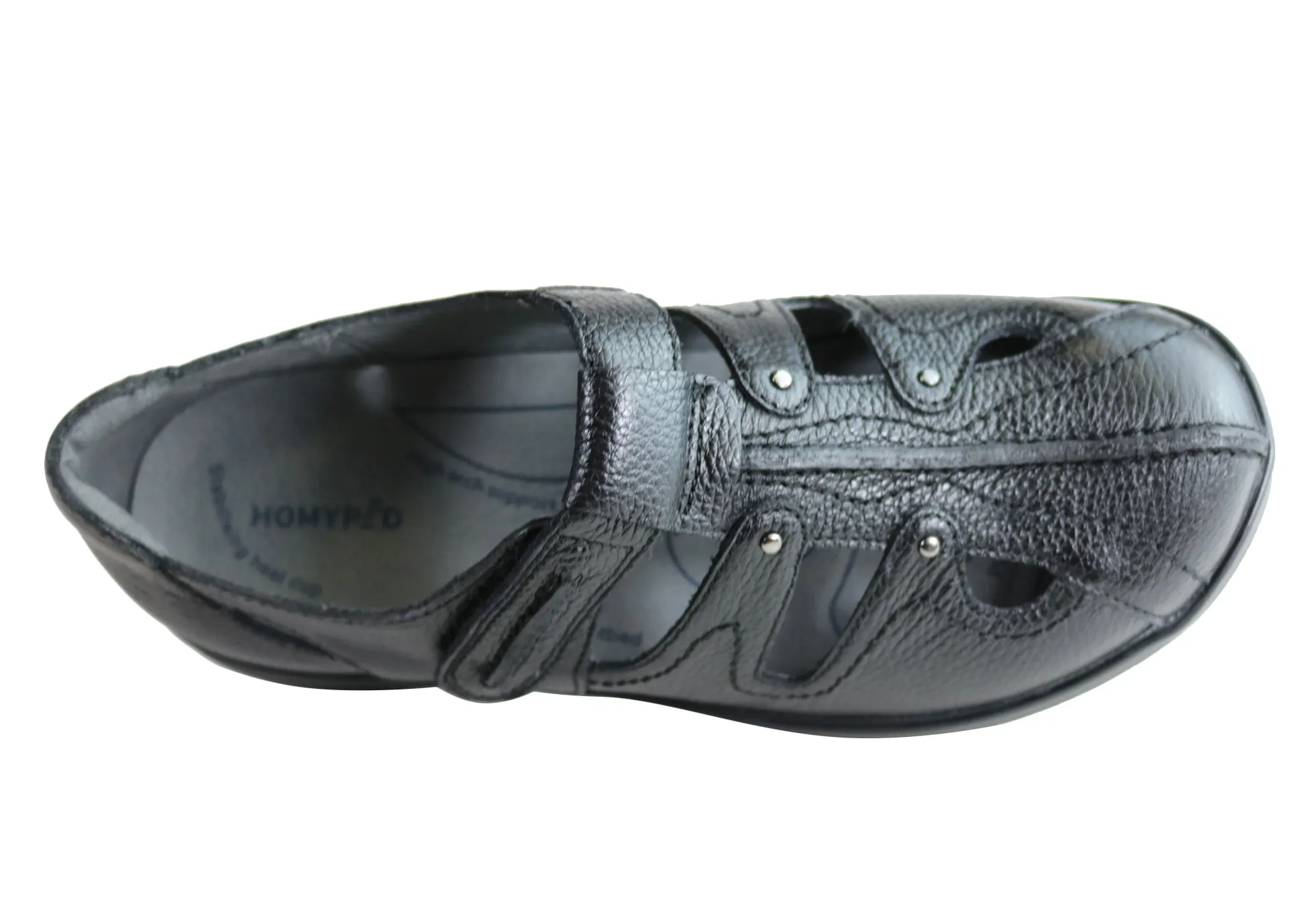 Homyped Jamima Womens Supportive Comfortable Leather Shoes Homyped Shoes