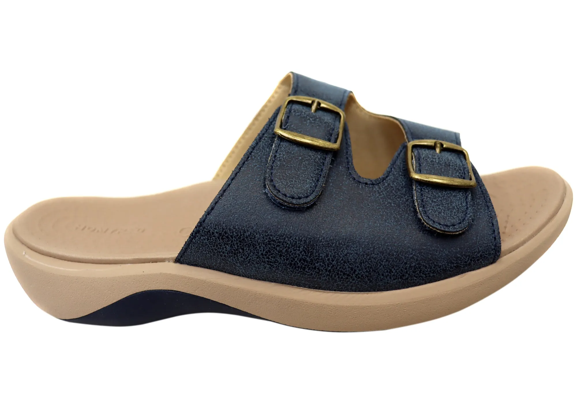 Homyped Womens Niche Comfortable Supportive Slides Sandals Homyped Shoes