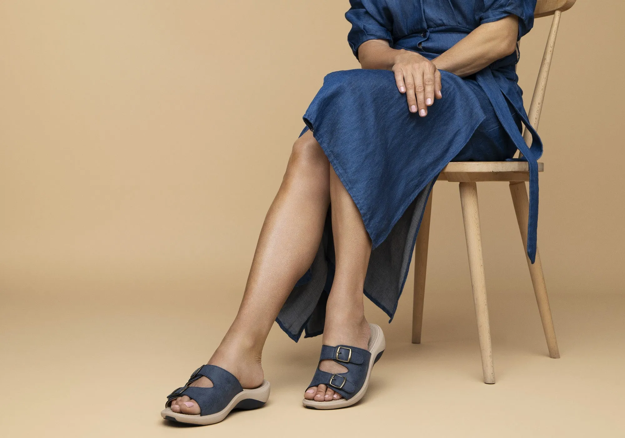 Homyped Womens Niche Comfortable Supportive Slides Sandals Homyped Shoes