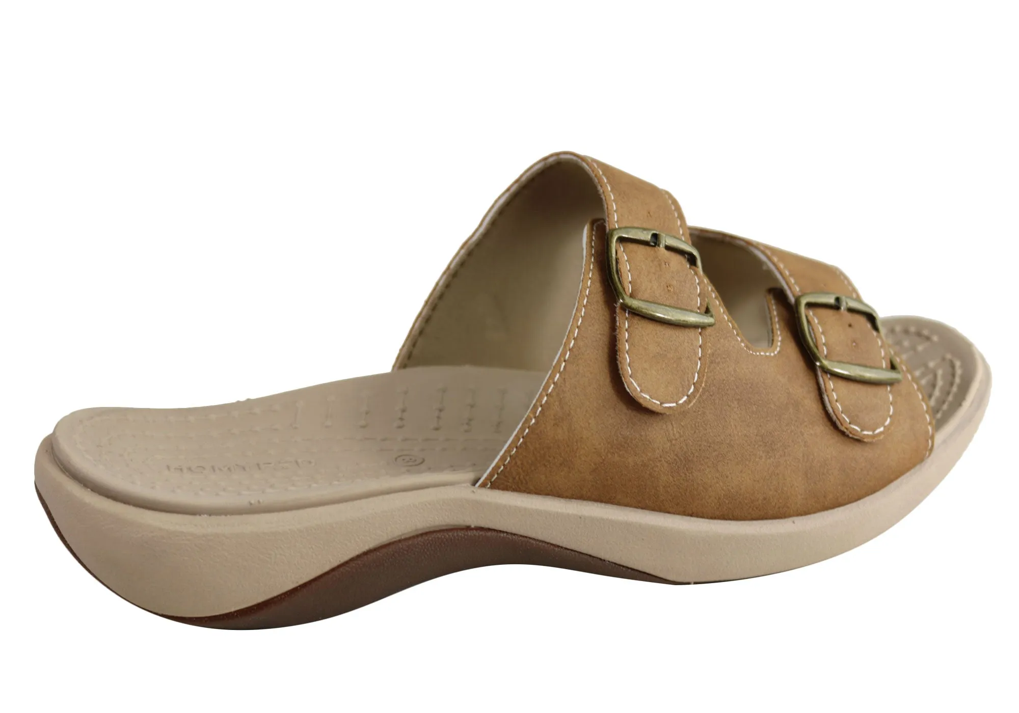 Homyped Womens Niche Comfortable Supportive Slides Sandals Homyped Shoes