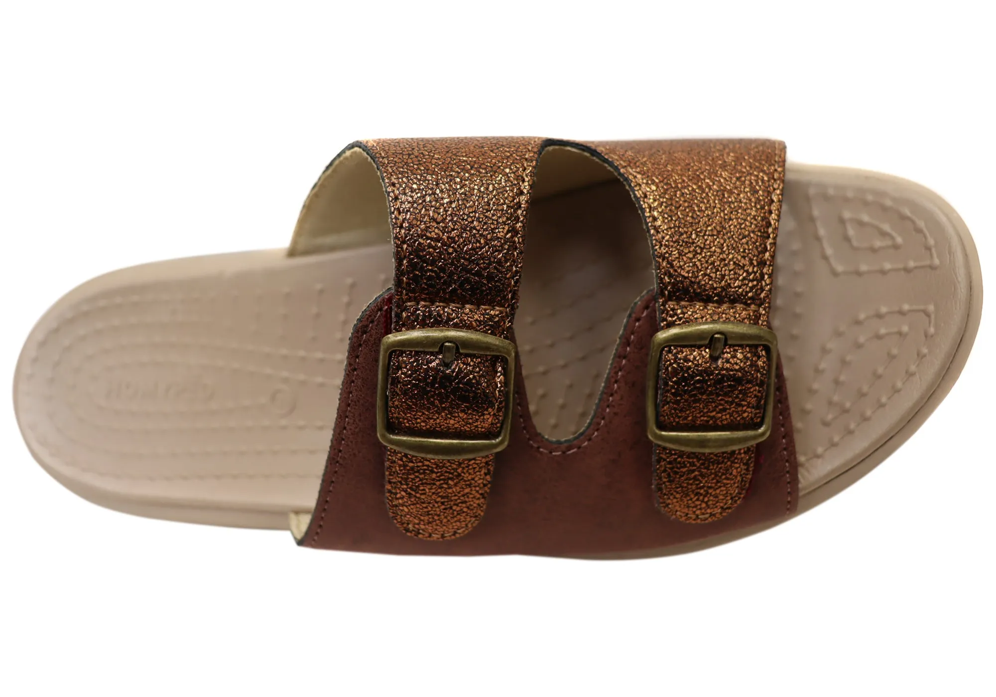 Homyped Womens Niche Comfortable Supportive Slides Sandals Homyped Shoes