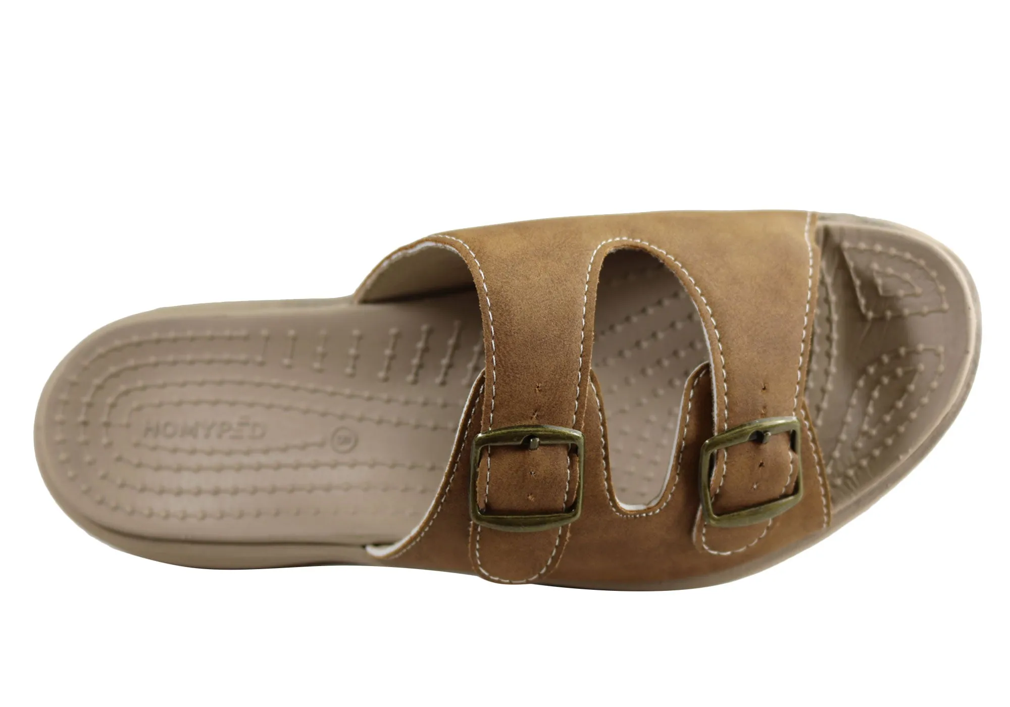 Homyped Womens Niche Comfortable Supportive Slides Sandals Homyped Shoes
