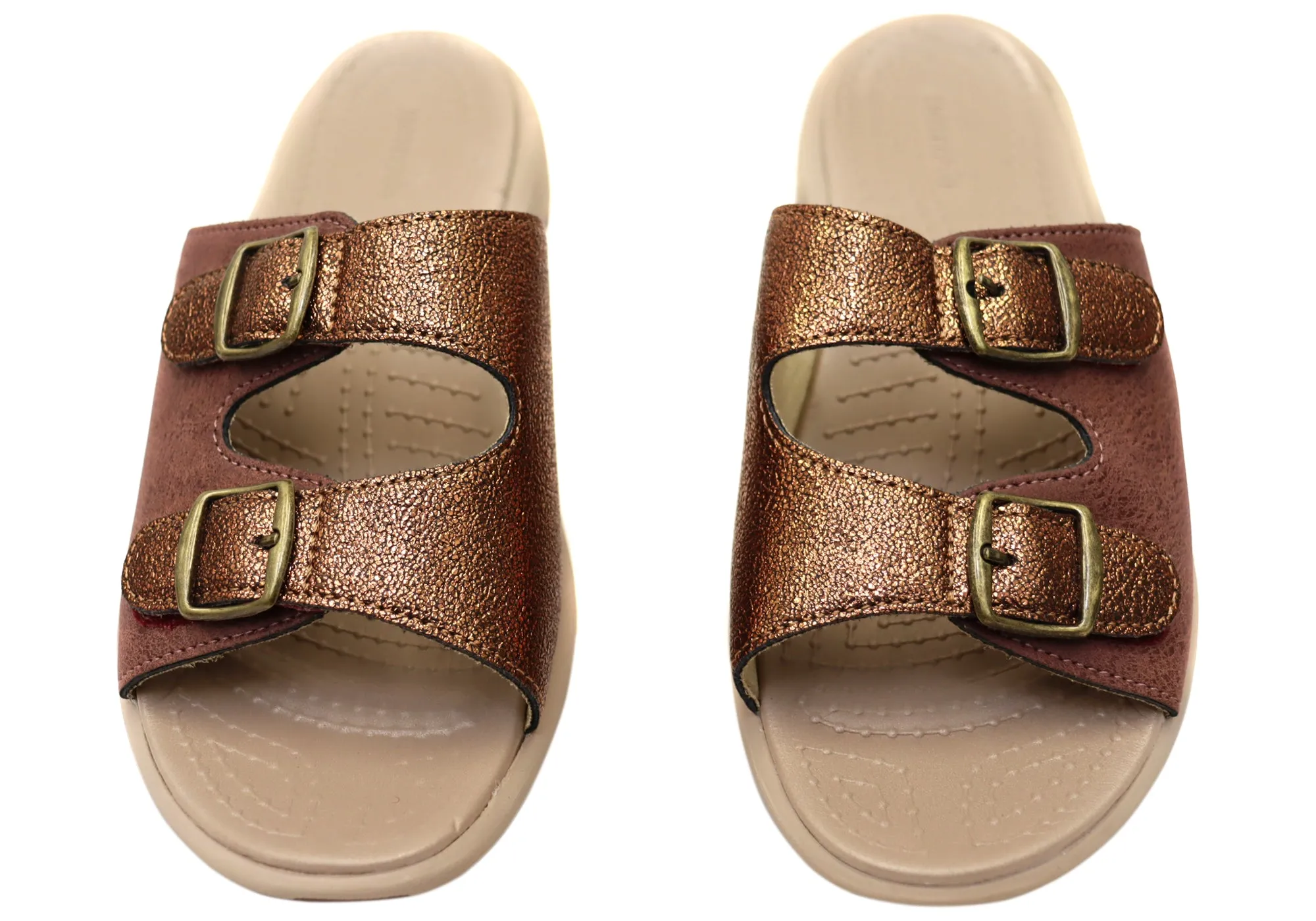 Homyped Womens Niche Comfortable Supportive Slides Sandals Homyped Shoes