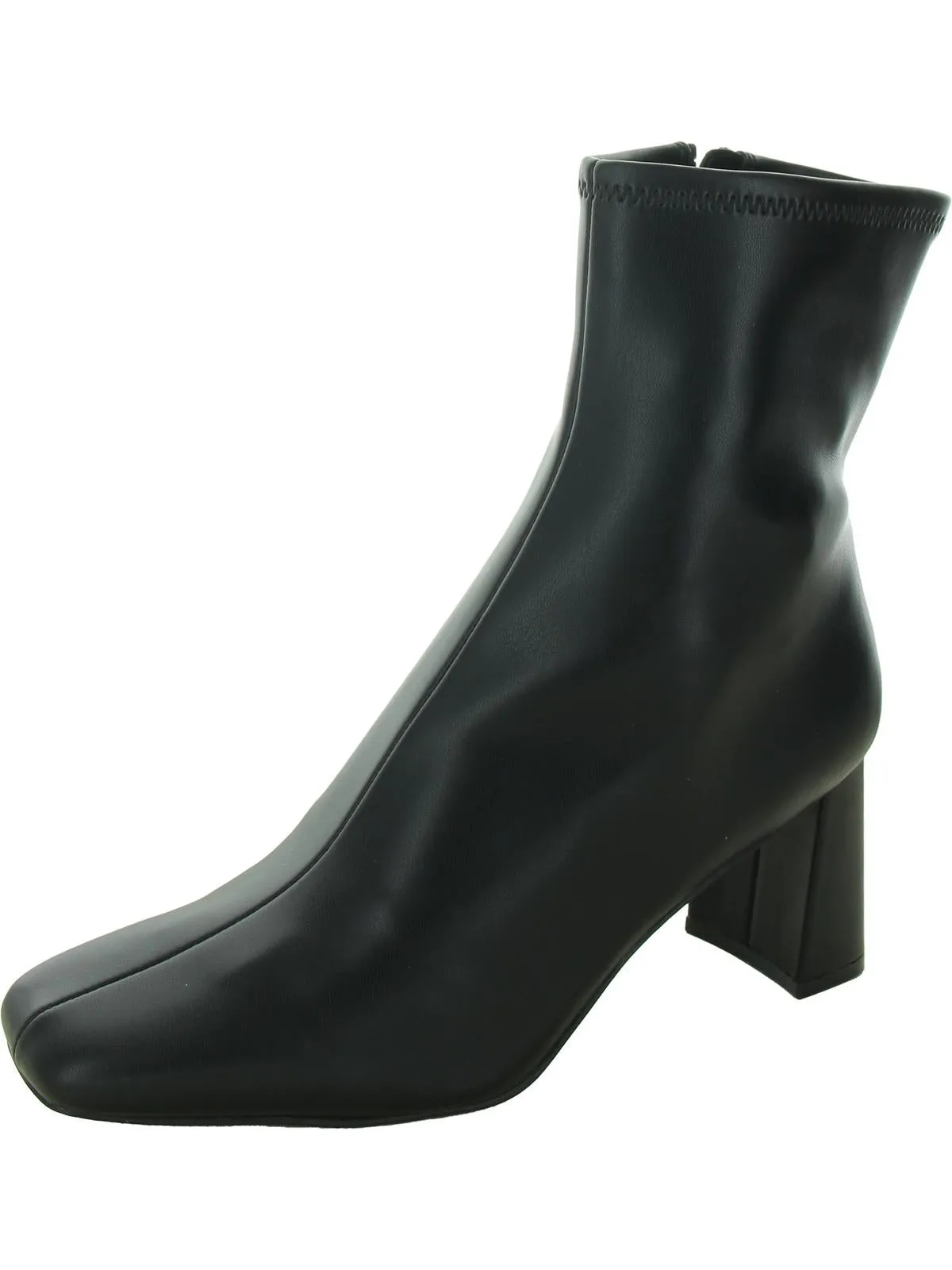 Hush Womens Zipper Ankle Boots