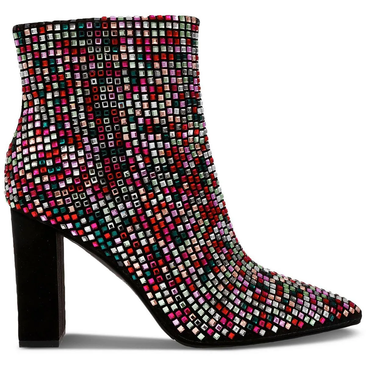 Ingridd Womens Block Heel Dressy Ankle Boots