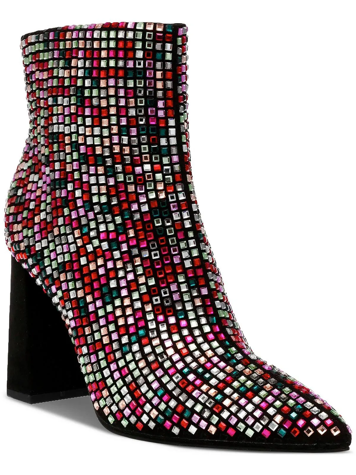 Ingridd Womens Block Heel Dressy Ankle Boots