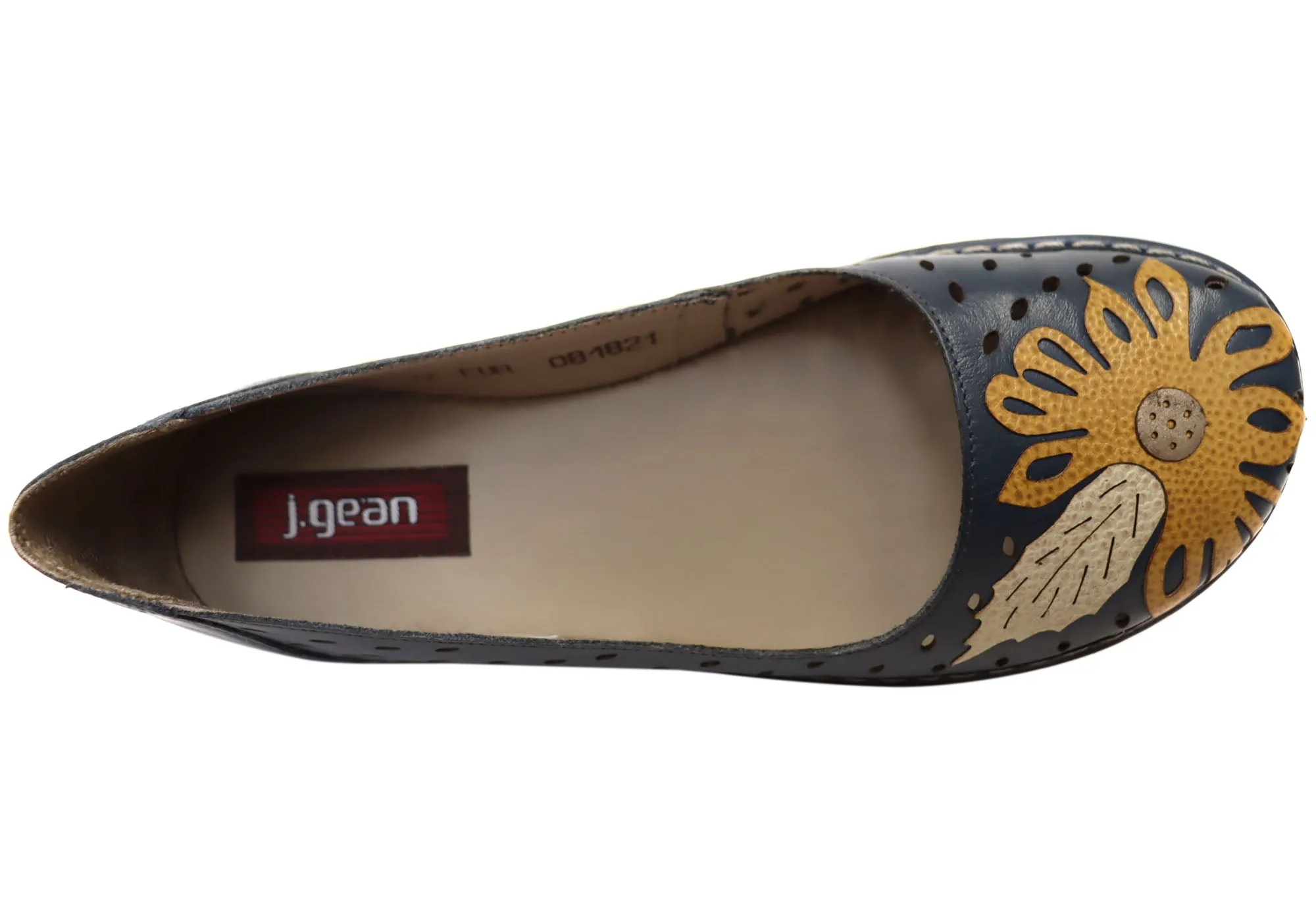 J Gean Leah Womens Comfortable Leather Shoes Made In Brazil J Gean Shoes