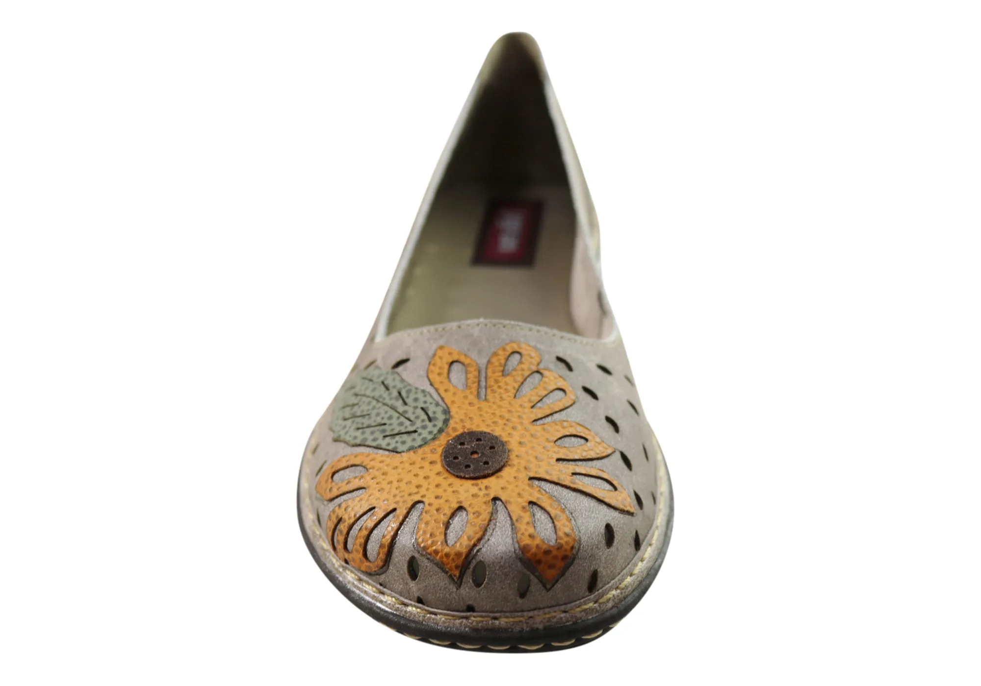 J Gean Leah Womens Comfortable Leather Shoes Made In Brazil J Gean Shoes