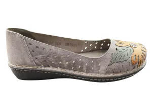 J Gean Leah Womens Comfortable Leather Shoes Made In Brazil J Gean Shoes