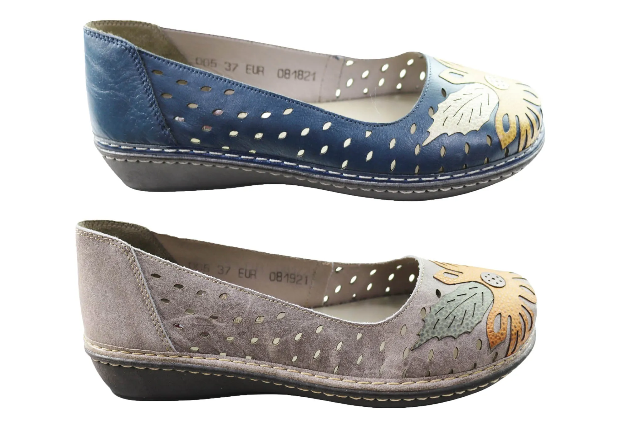 J Gean Leah Womens Comfortable Leather Shoes Made In Brazil J Gean Shoes