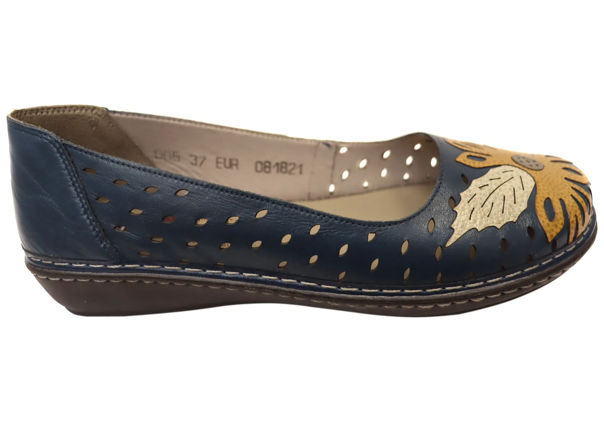 J Gean Leah Womens Comfortable Leather Shoes Made In Brazil J Gean Shoes