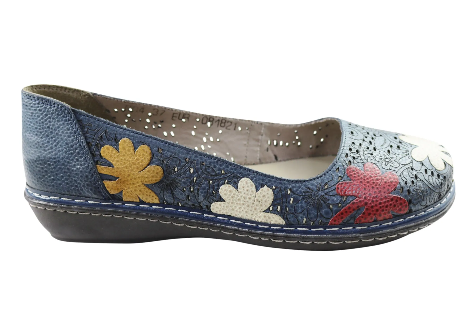 J Gean Poppy Womens Comfortable Leather Shoes Made In Brazil J Gean Shoes