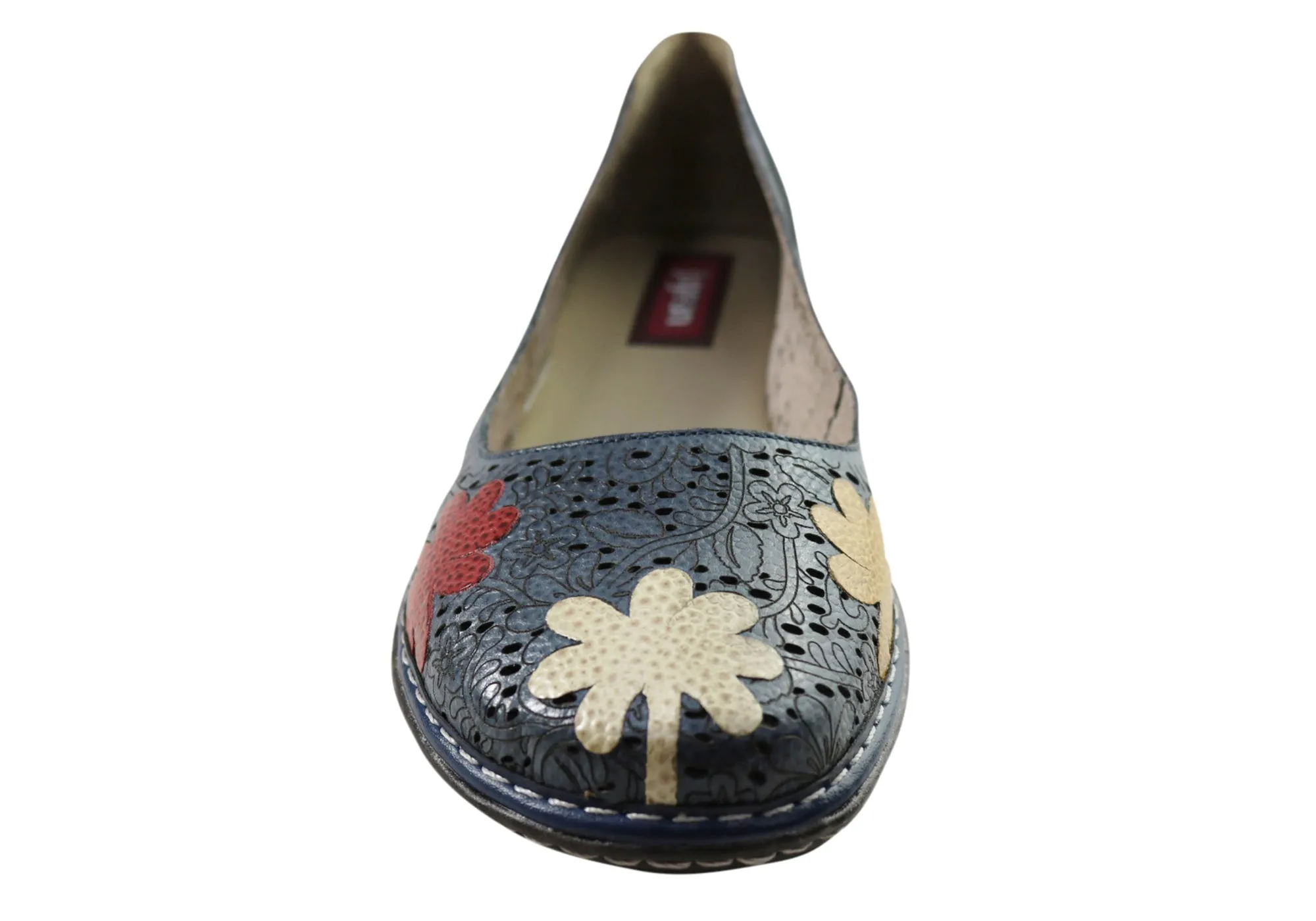 J Gean Poppy Womens Comfortable Leather Shoes Made In Brazil J Gean Shoes