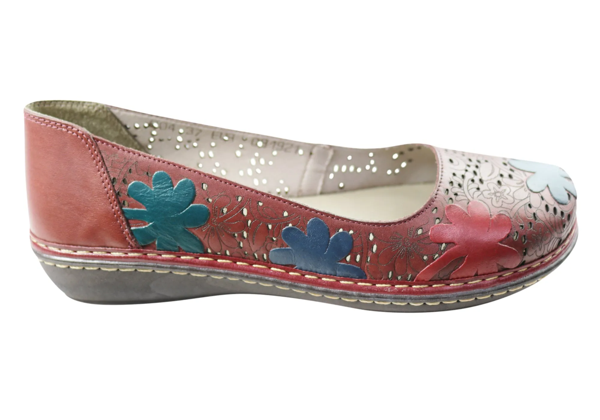 J Gean Poppy Womens Comfortable Leather Shoes Made In Brazil J Gean Shoes