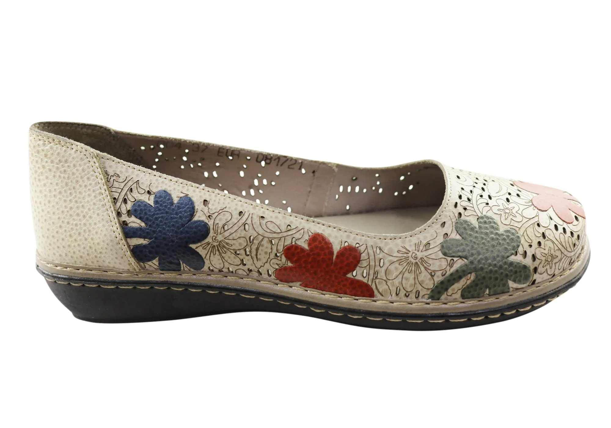 J Gean Poppy Womens Comfortable Leather Shoes Made In Brazil J Gean Shoes
