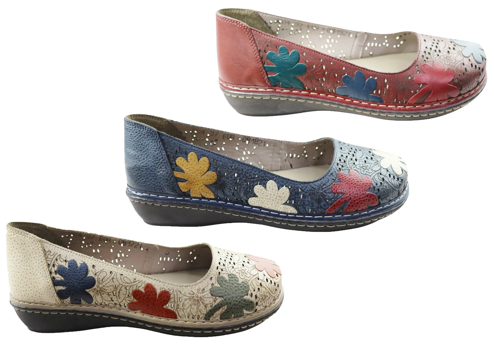 J Gean Poppy Womens Comfortable Leather Shoes Made In Brazil J Gean Shoes