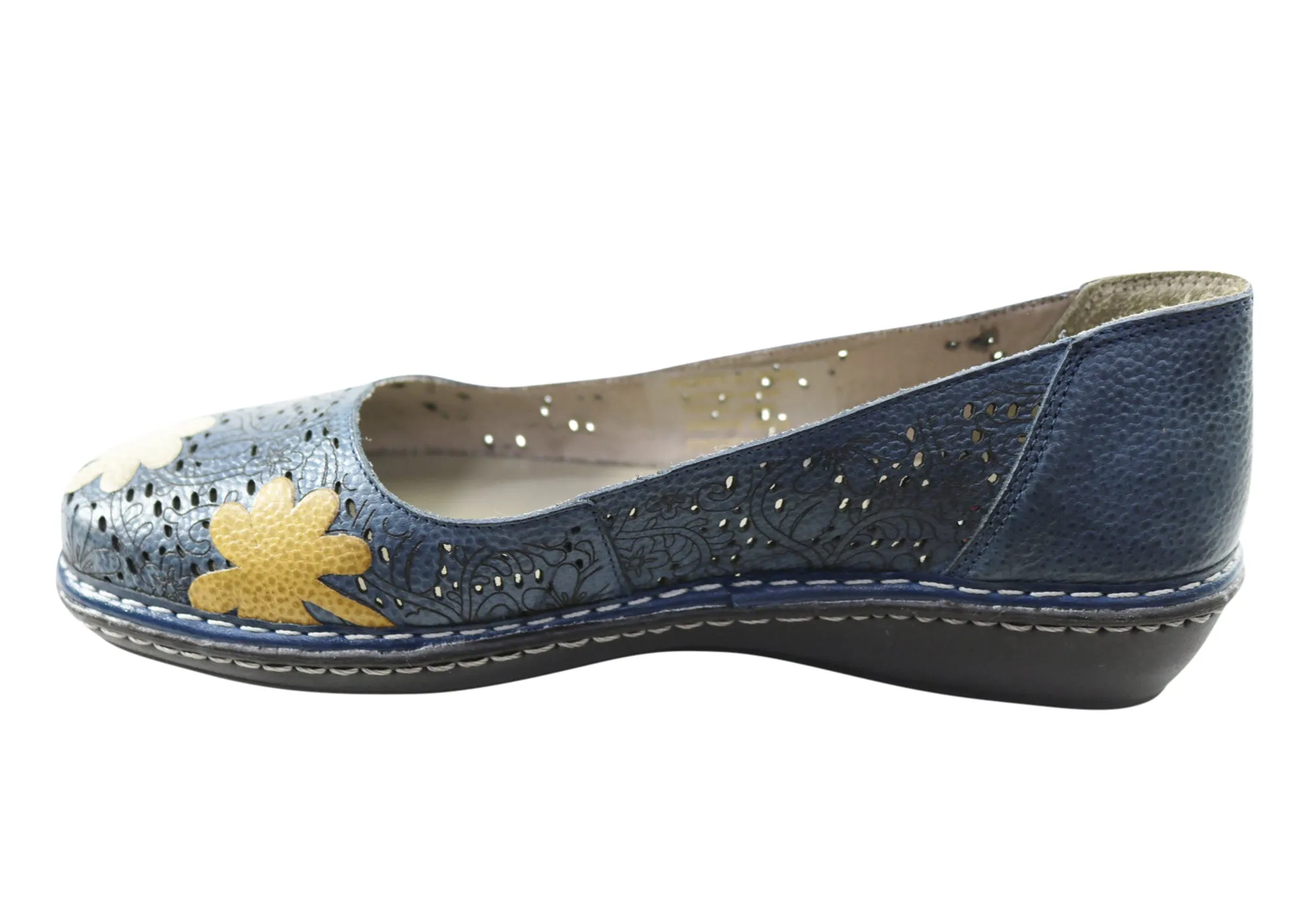 J Gean Poppy Womens Comfortable Leather Shoes Made In Brazil J Gean Shoes