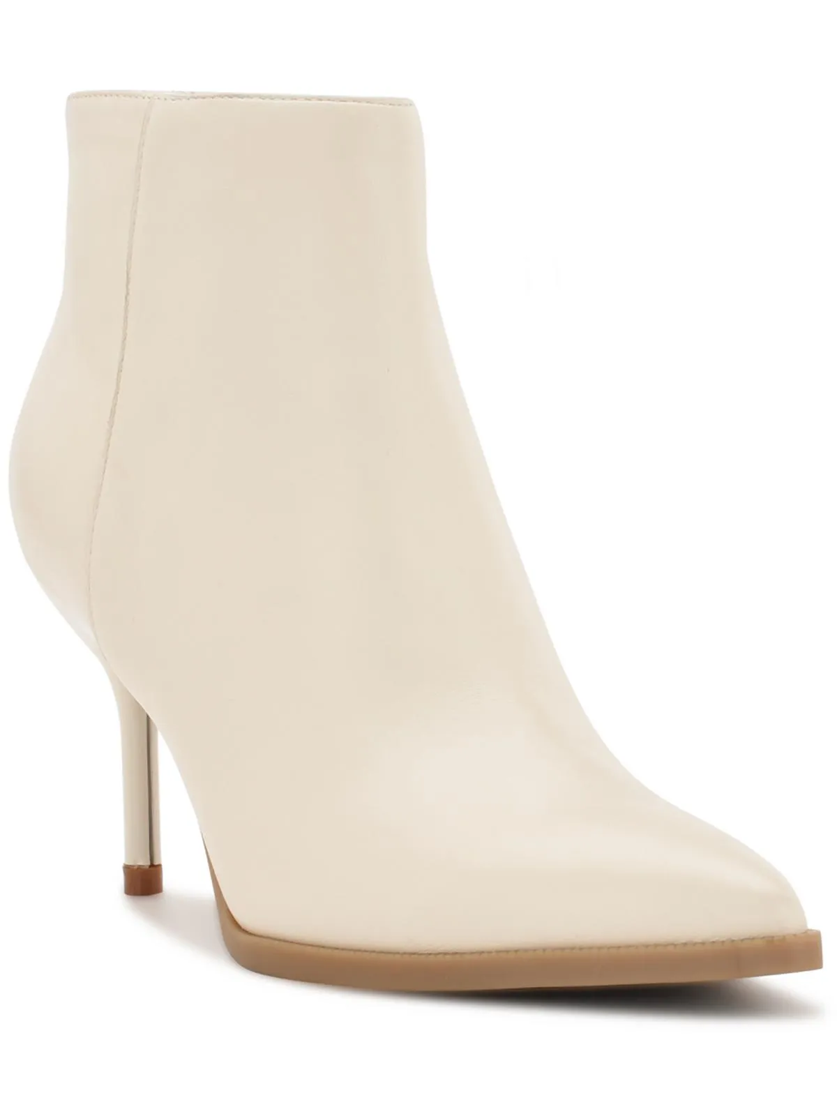 Jacks Womens Leather Pointed Toe Ankle Boots