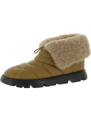 Jennie Womens Quilted Ankle Boots