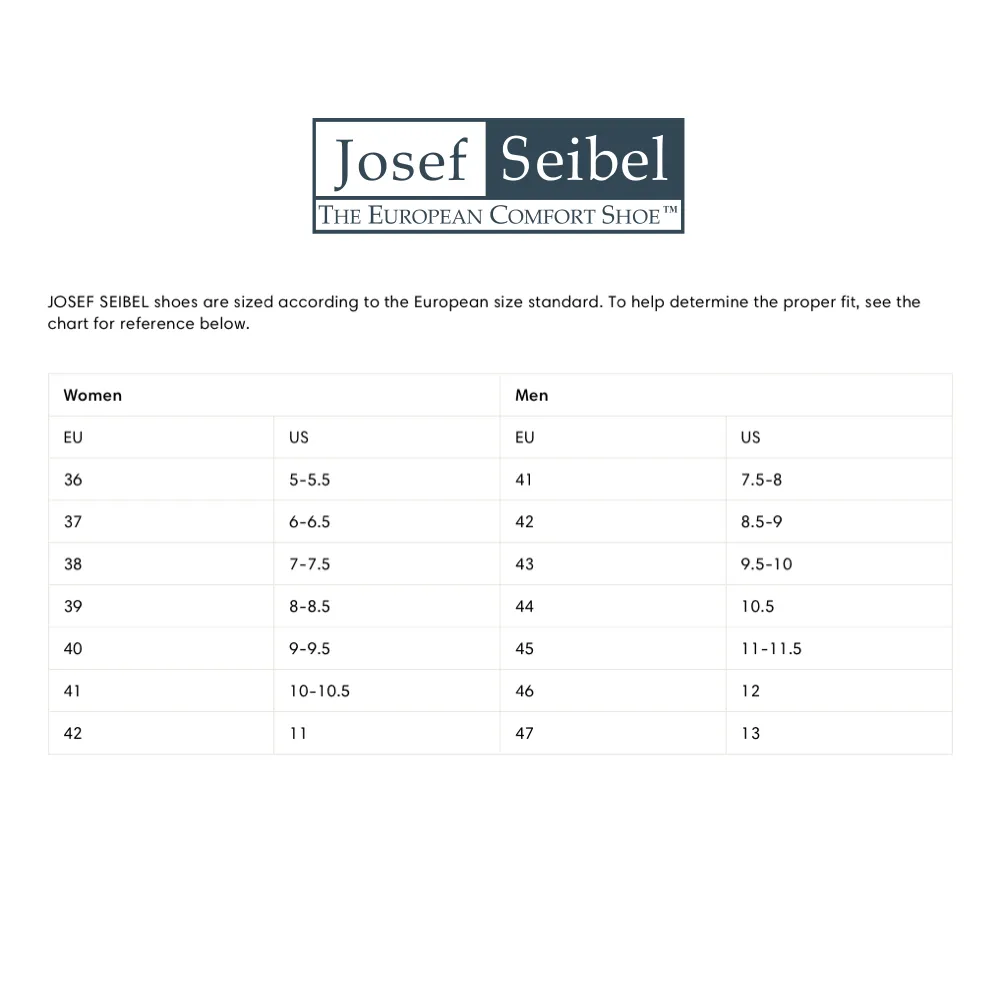 Josef Seibel Women's Sofie 44 Cross Strap Slip On in Black