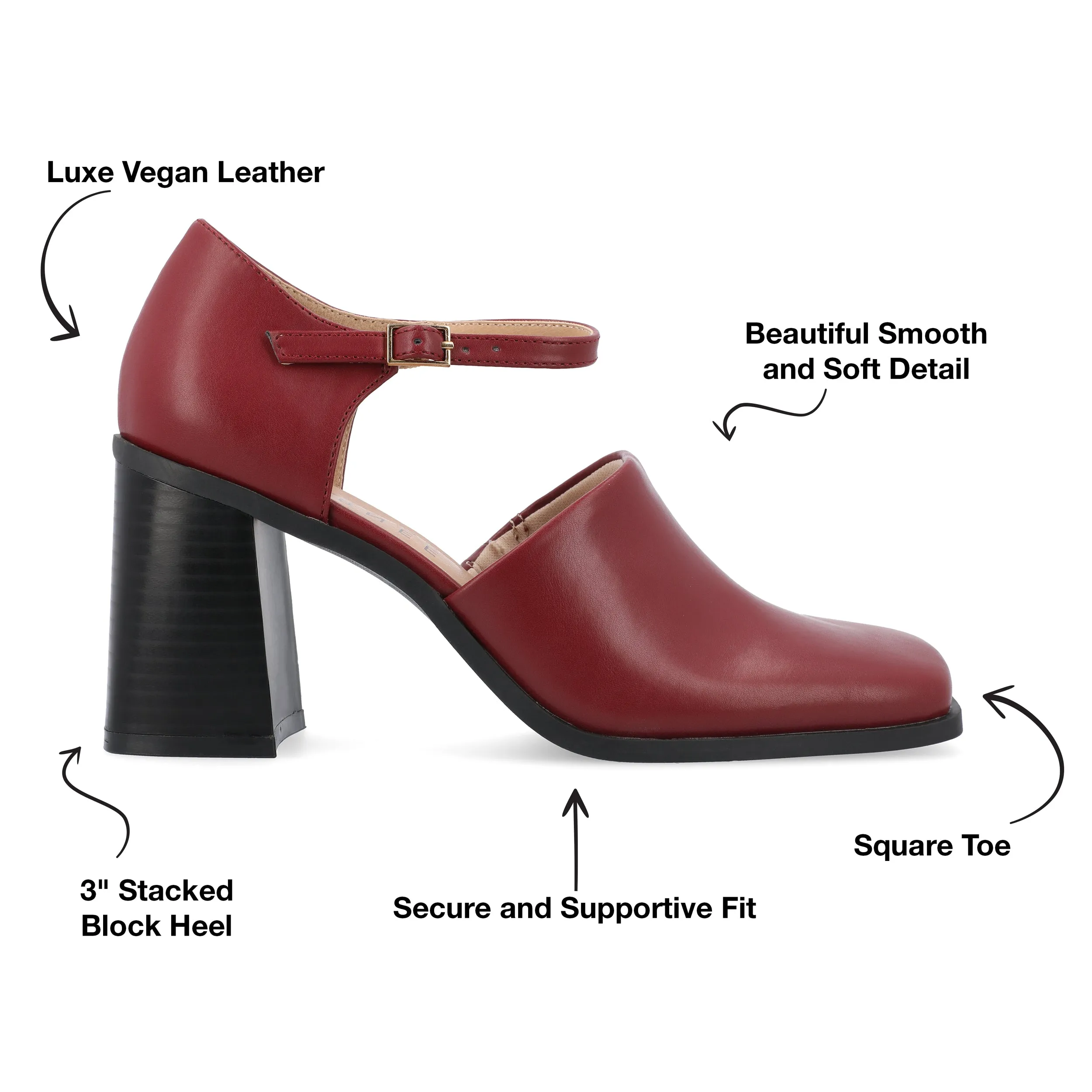 Journee Collection Women's Tru Comfort Foam Bobby Pumps