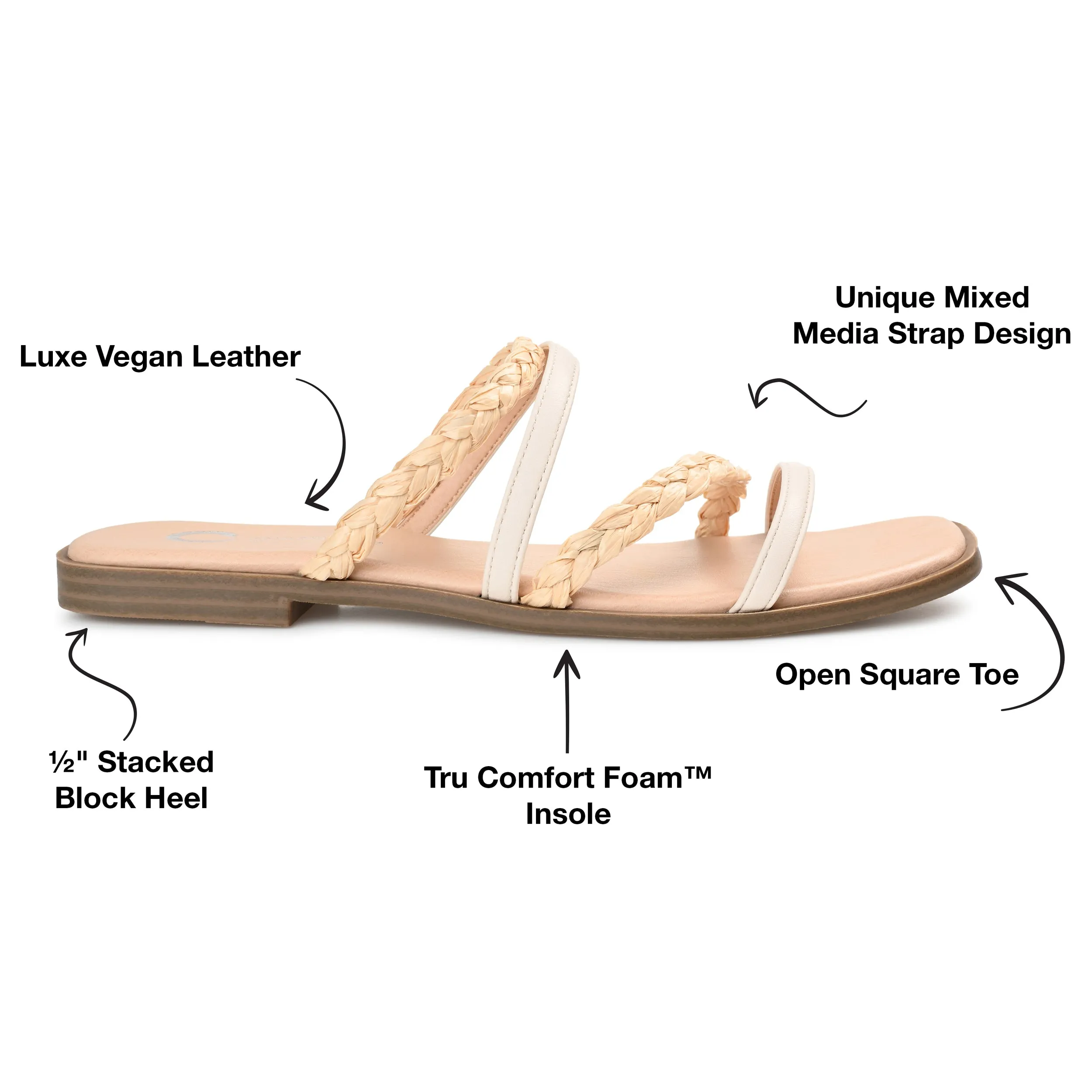 Journee Collection Women's Tru Comfort Foam Brinna Sandal
