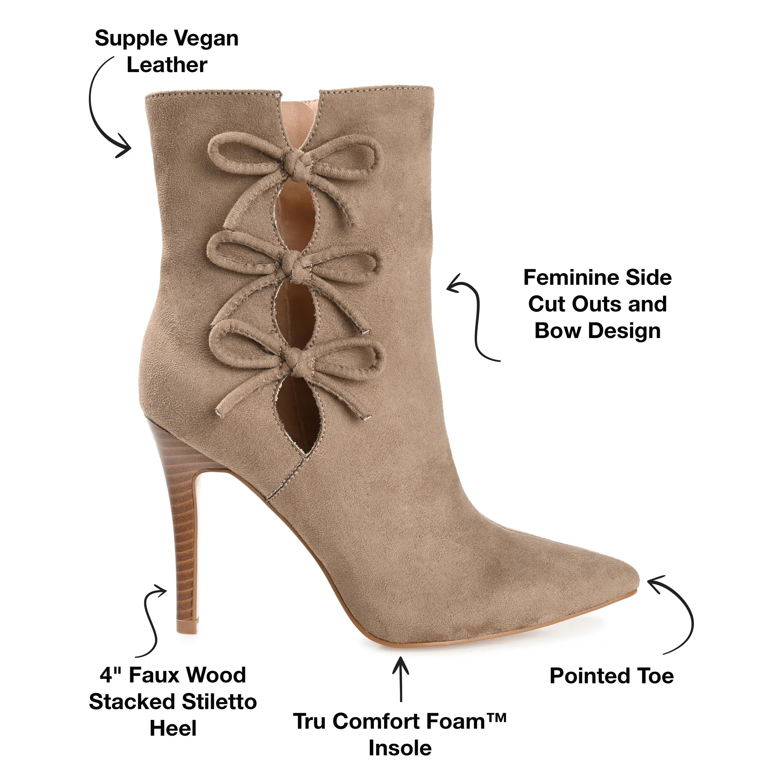 Journee Collection Women's Tru Comfort Foam Deandra Bootie