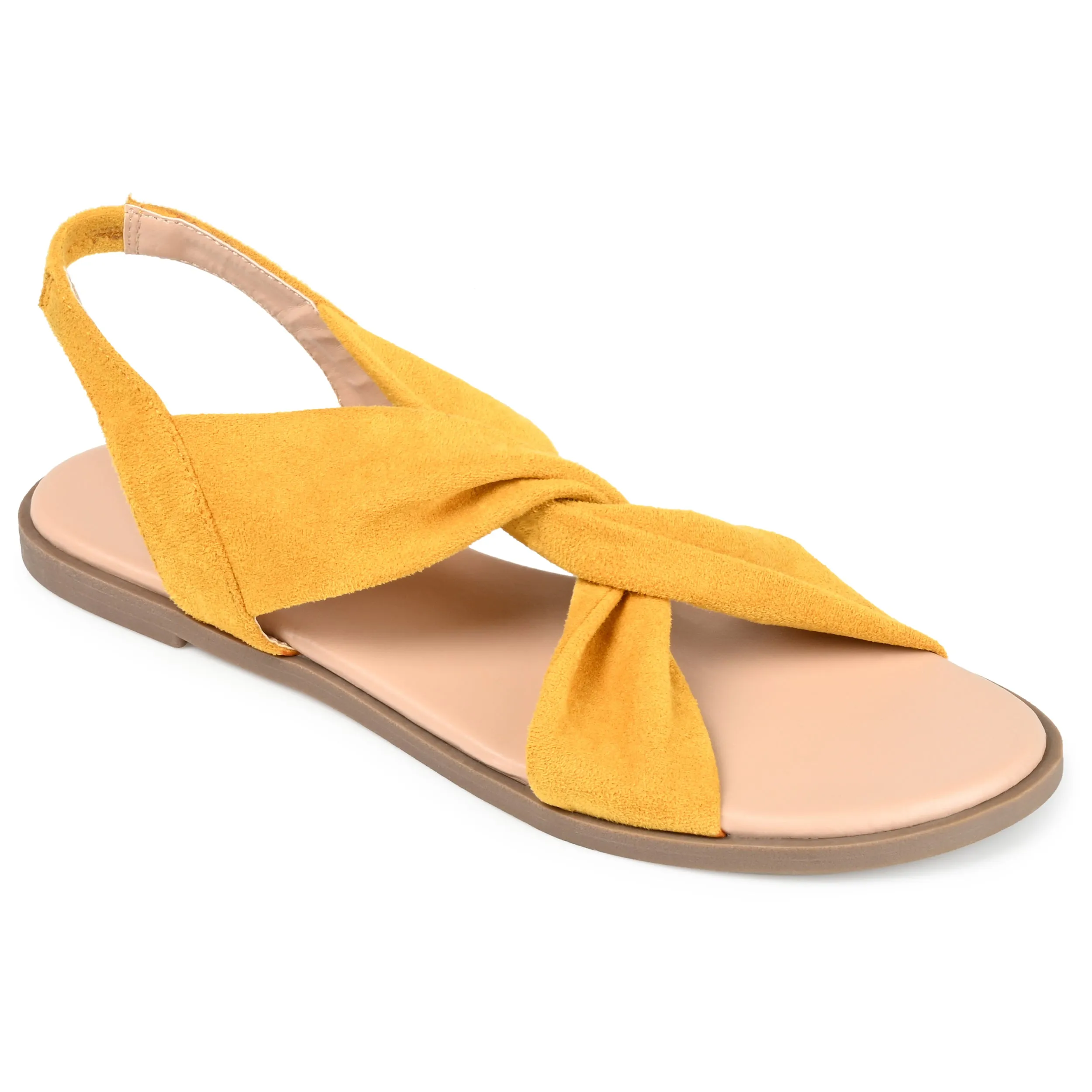 Journee Collection Women's Tru Comfort Foam Deleece Sandal