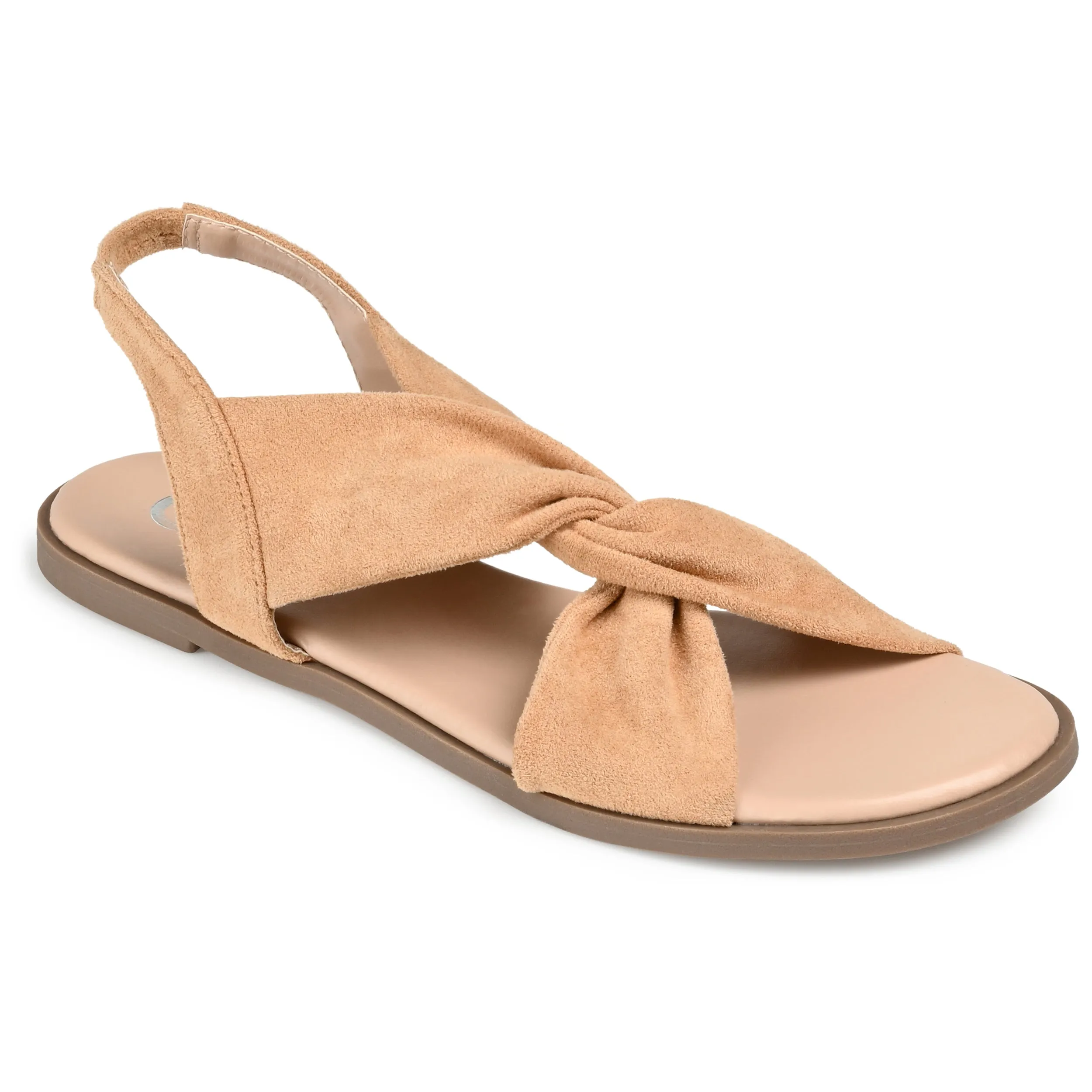 Journee Collection Women's Tru Comfort Foam Deleece Sandal