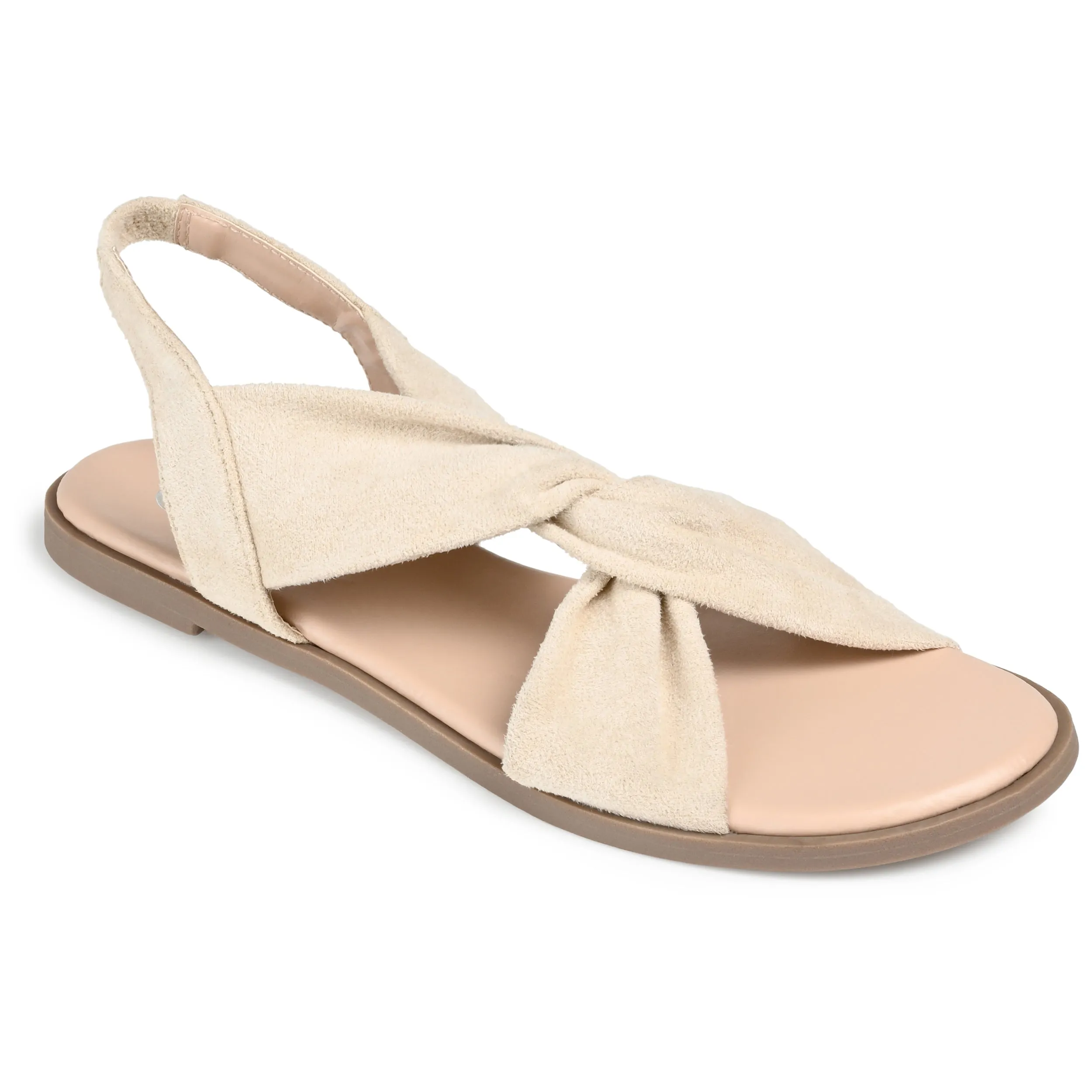 Journee Collection Women's Tru Comfort Foam Deleece Sandal
