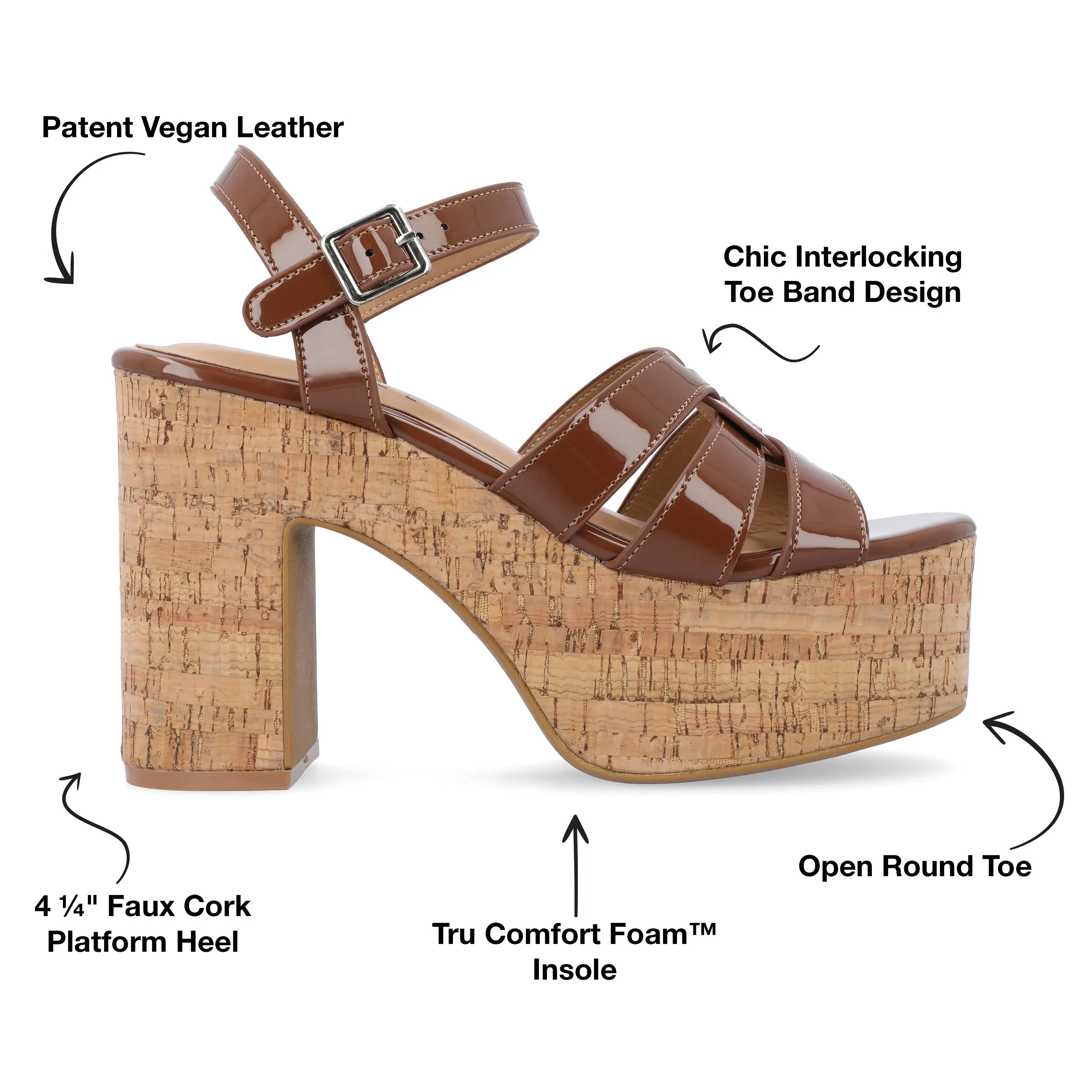 Journee Collection Women's Tru Comfort Foam Jania Sandals