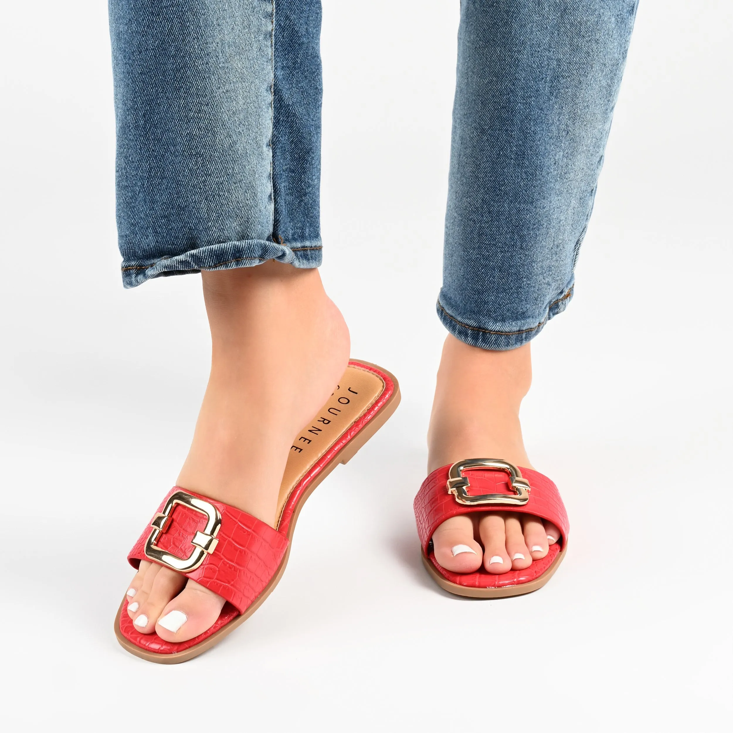 Journee Collection Women's Tru Comfort Foam Joarie Sandals