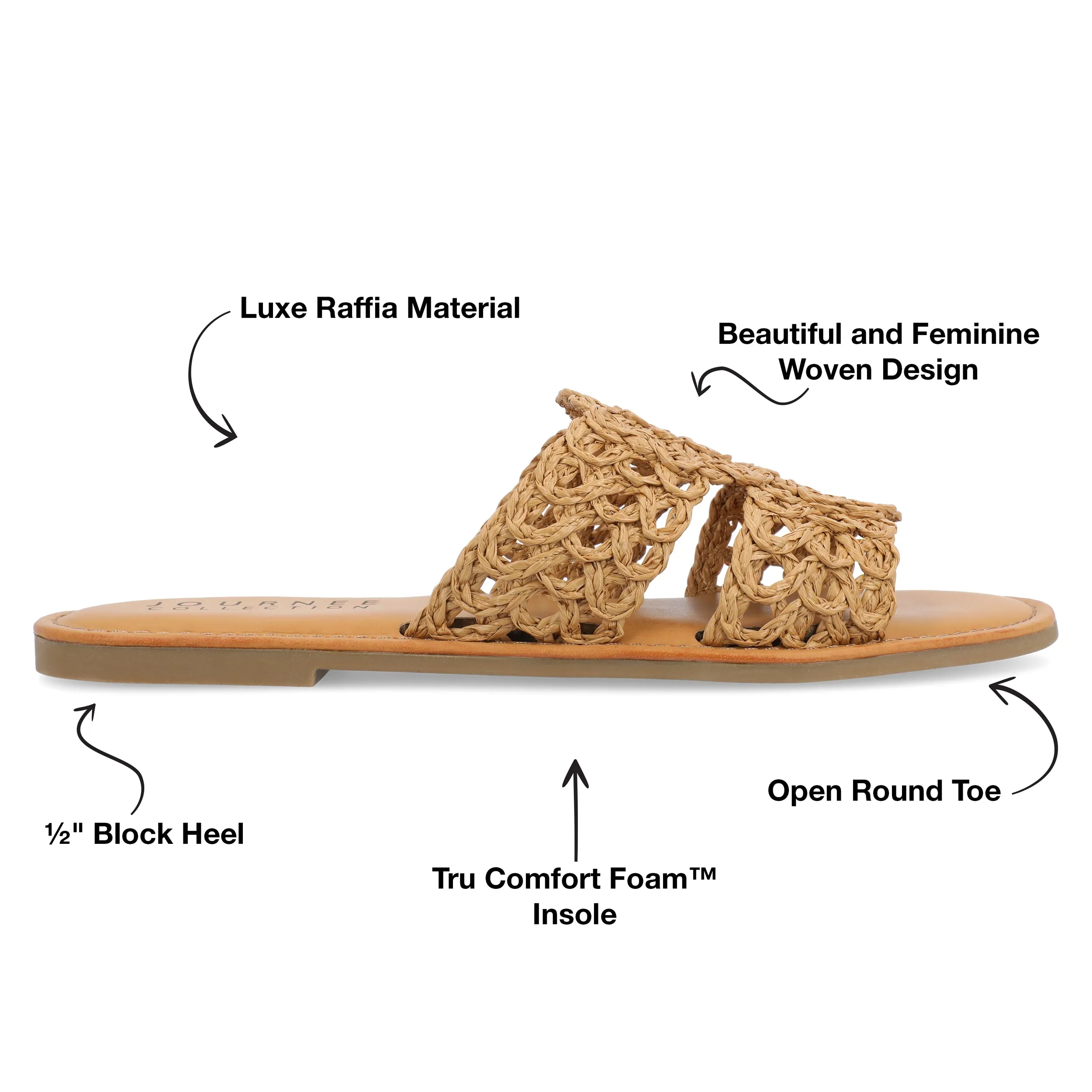 Journee Collection Women's Tru Comfort Foam Lissia Sandals