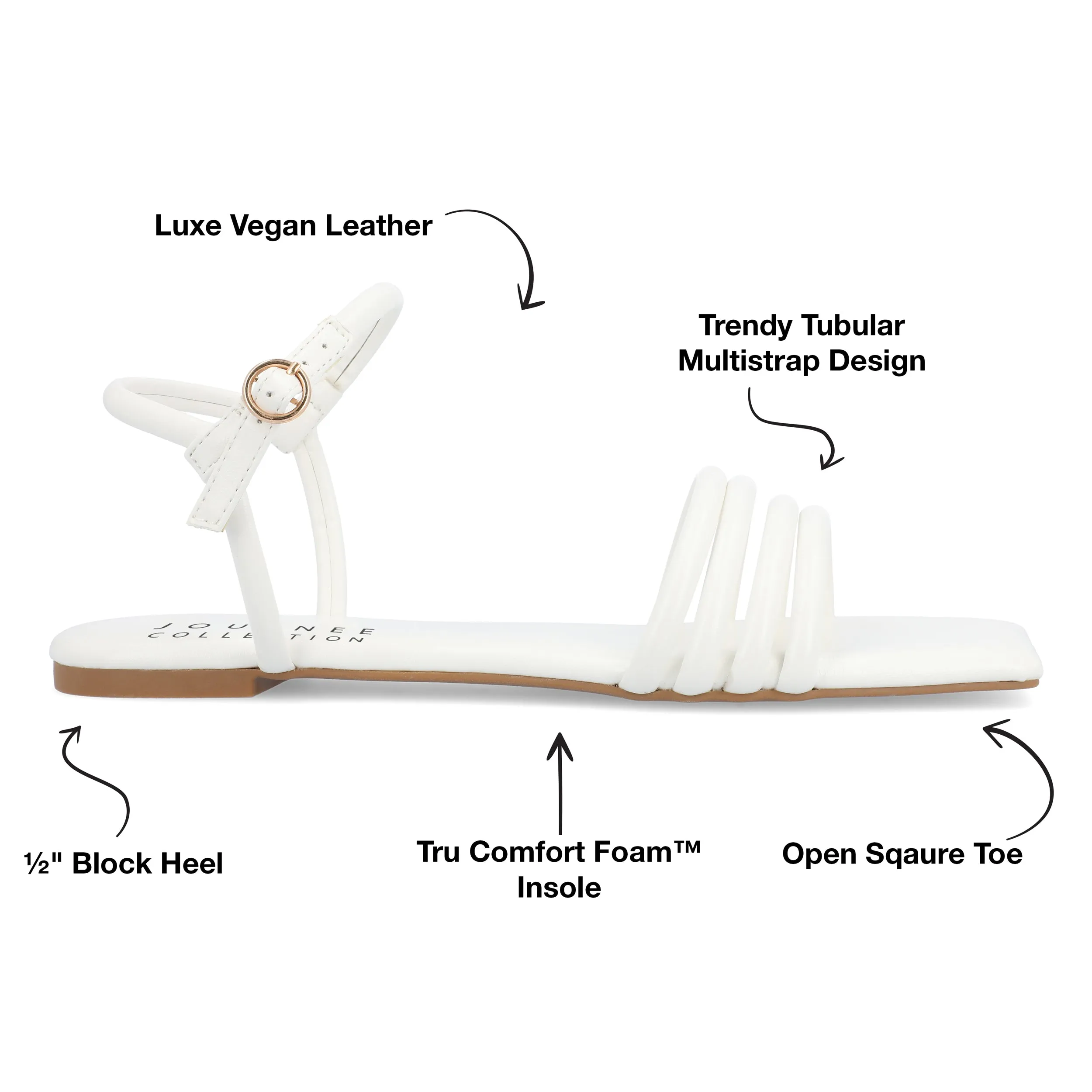 Journee Collection Women's Tru Comfort Foam Lyddea Sandal