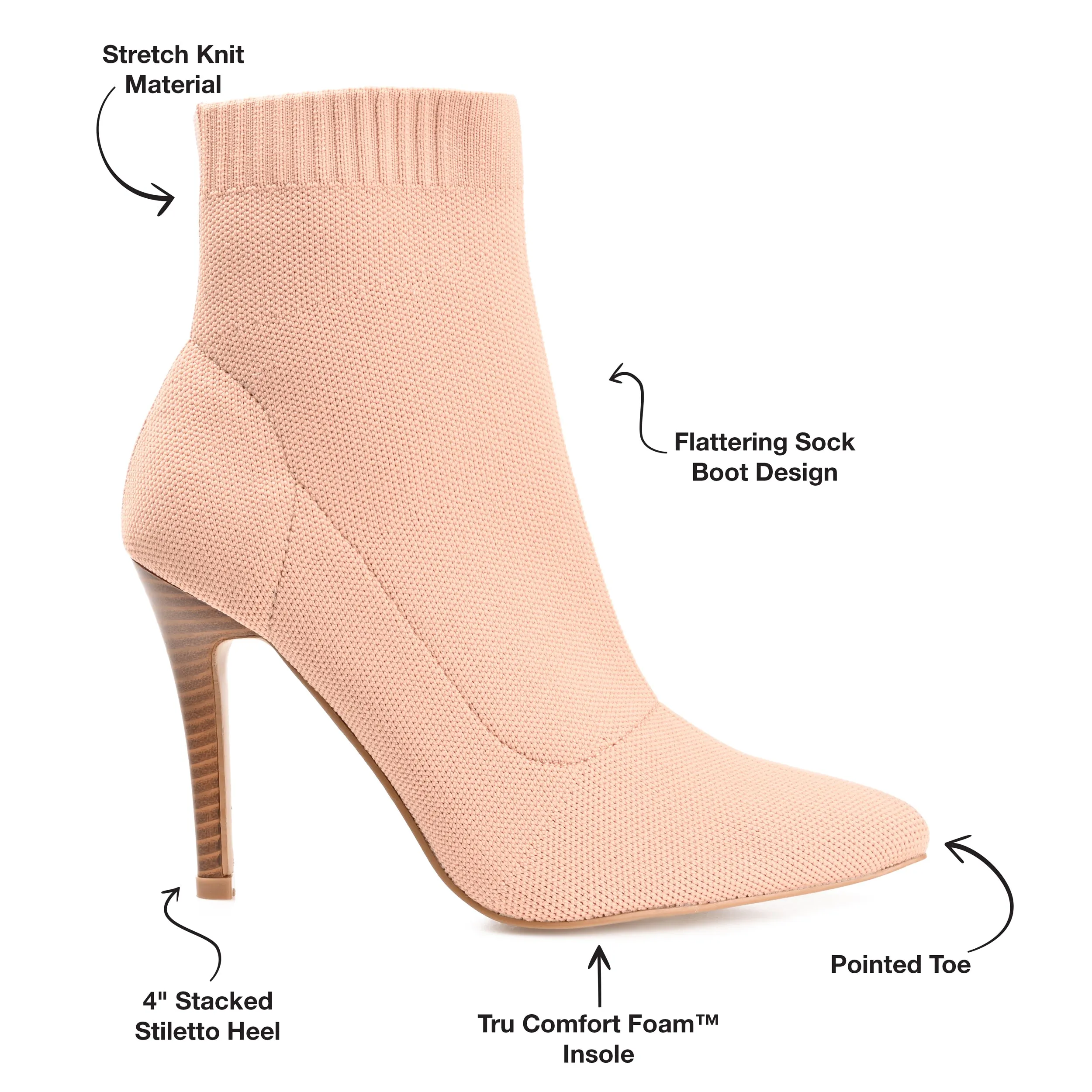 Journee Collection Women's Tru Comfort Foam Milyna Bootie