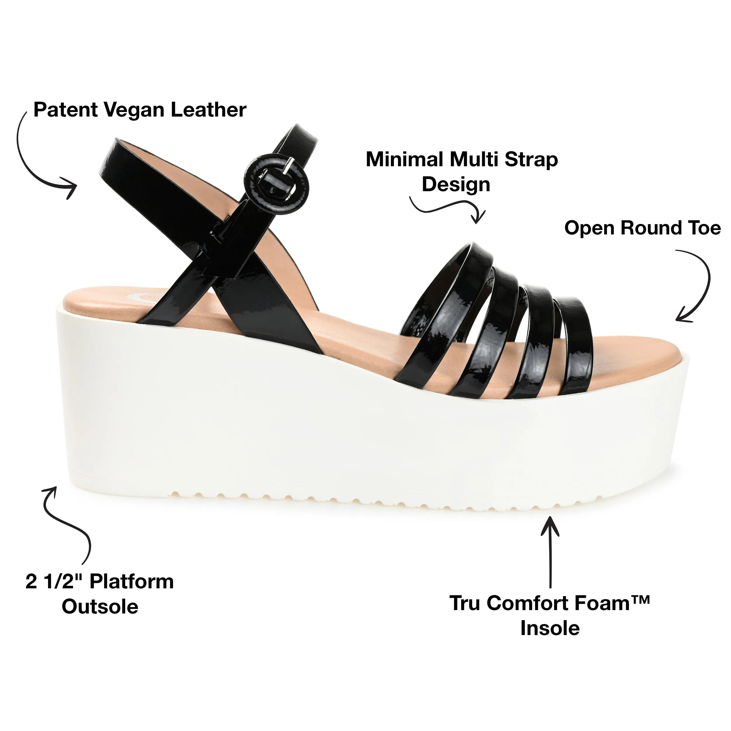 Journee Collection Women's Tru Comfort Foam Miragge Sandal