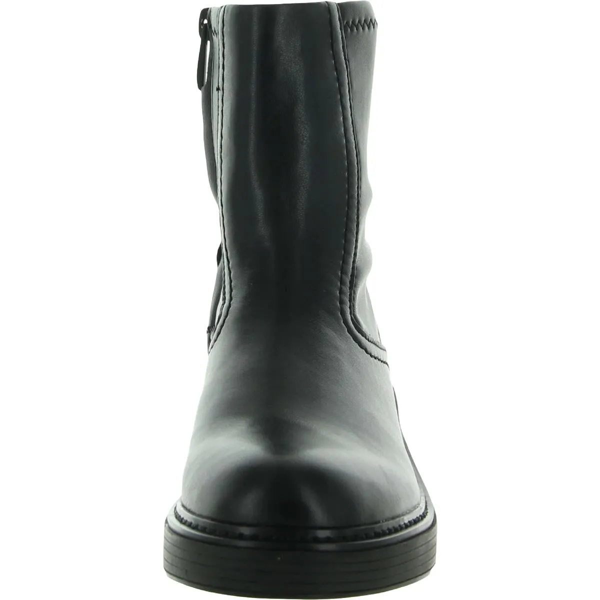 Karbon Womens Round Toe Pull On Ankle Boots